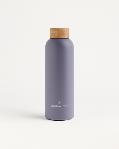 Thermo Steel Bottle · Bamboo cap