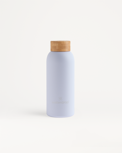 Thermo Steel Bottle · Bamboo cap